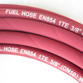 Heat-Resistant Soft Flexible Wrap Surface Black 14 T6062 Diesel Submersible Fuel Hose